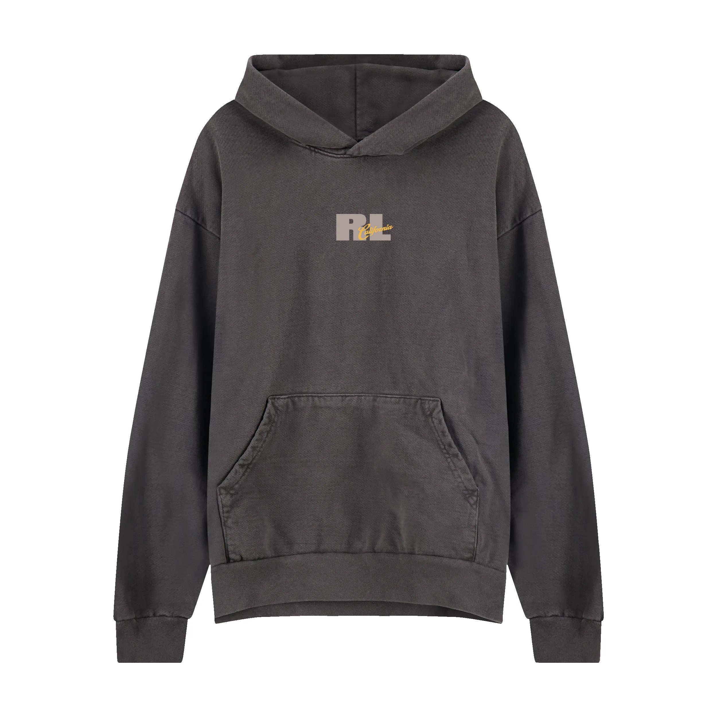 RL LA 25 Admat Pigment Black Lineup Hoodie sold by Rolling Loud Merch