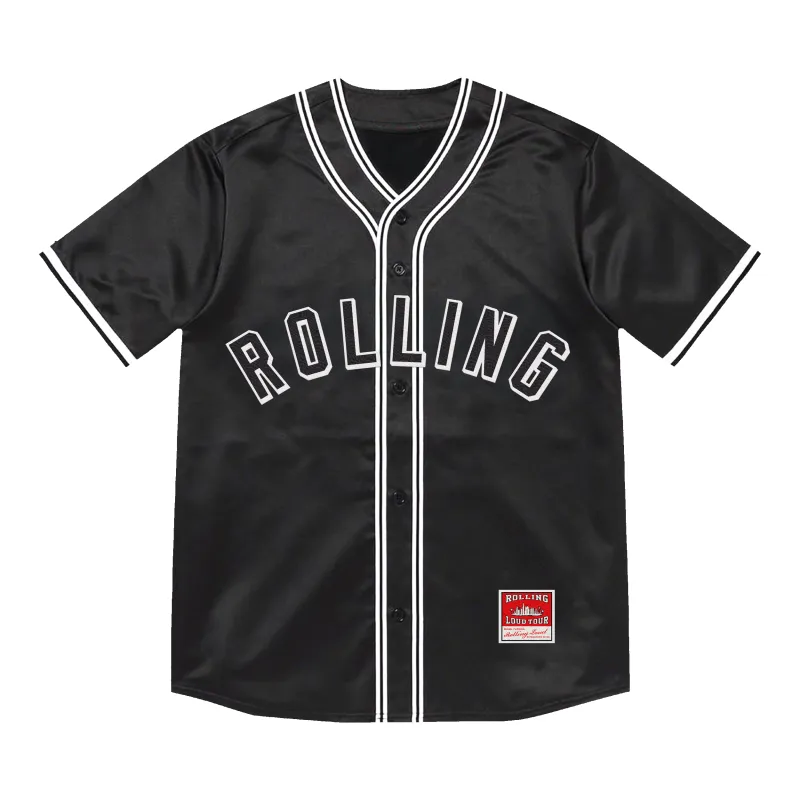 LOUD FOREVER BASEBALL JERSEY made by Rolling Loud Merch