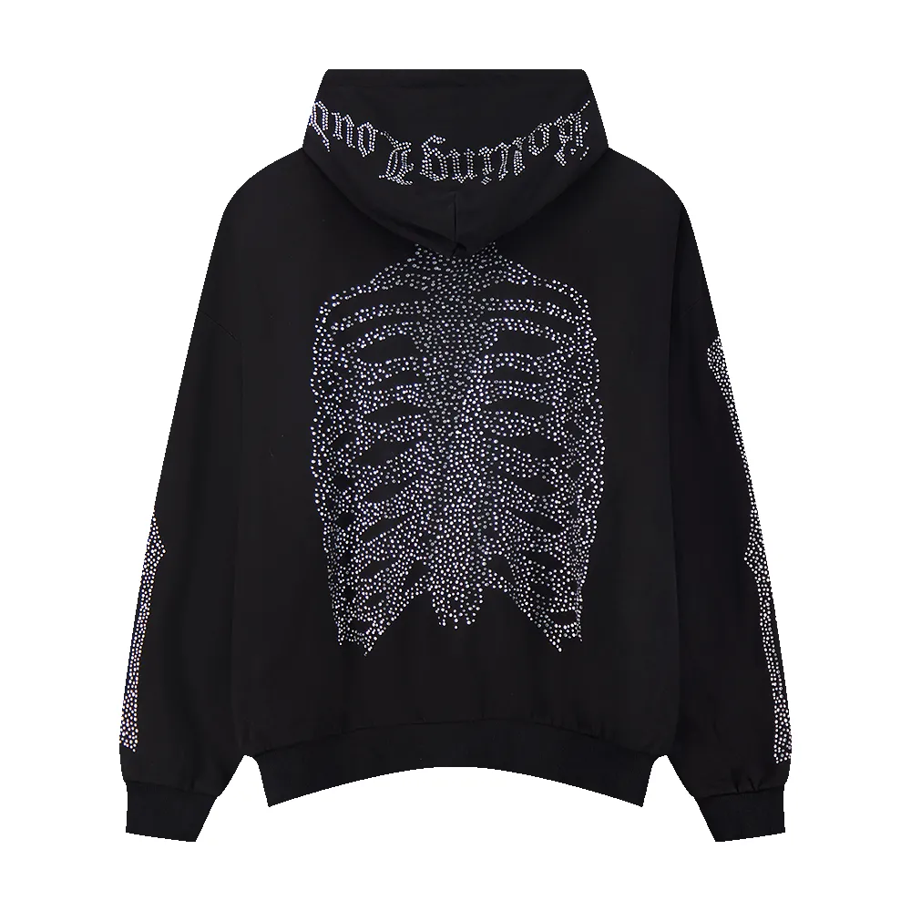 RL BONES ZIP UP HOODIE sold by Rolling Loud Merch product image thumbnail 2