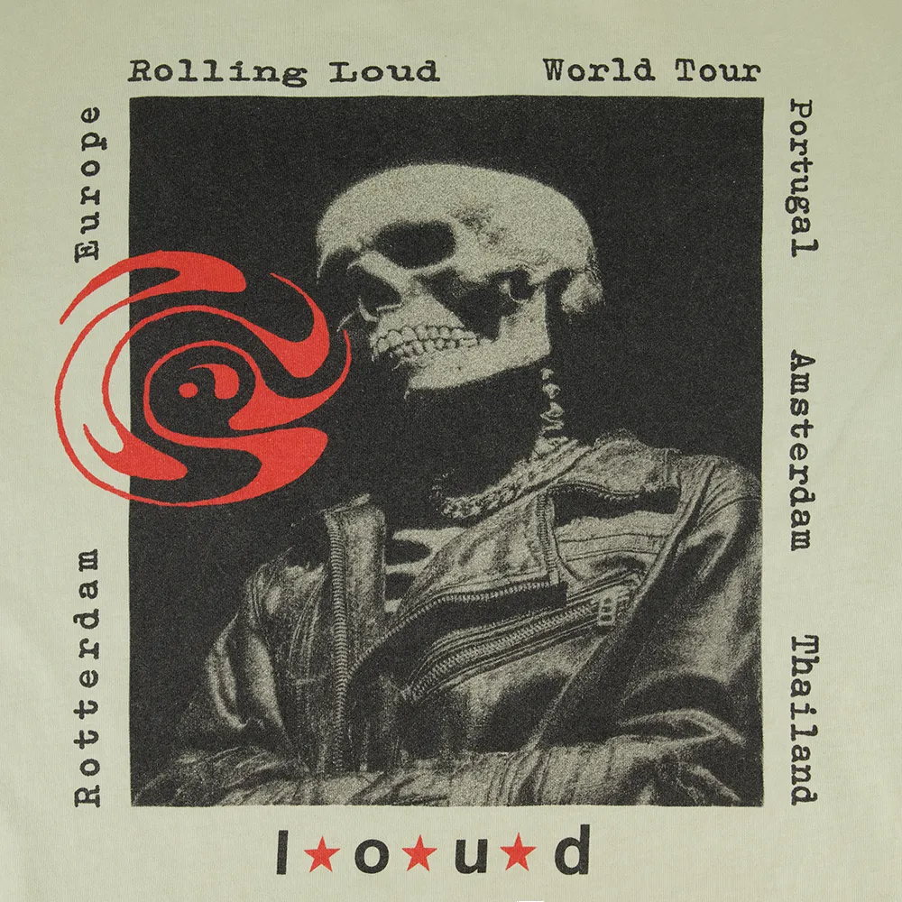 WORLD TOUR POSTER TEE sold by Rolling Loud Merch product image thumbnail 2