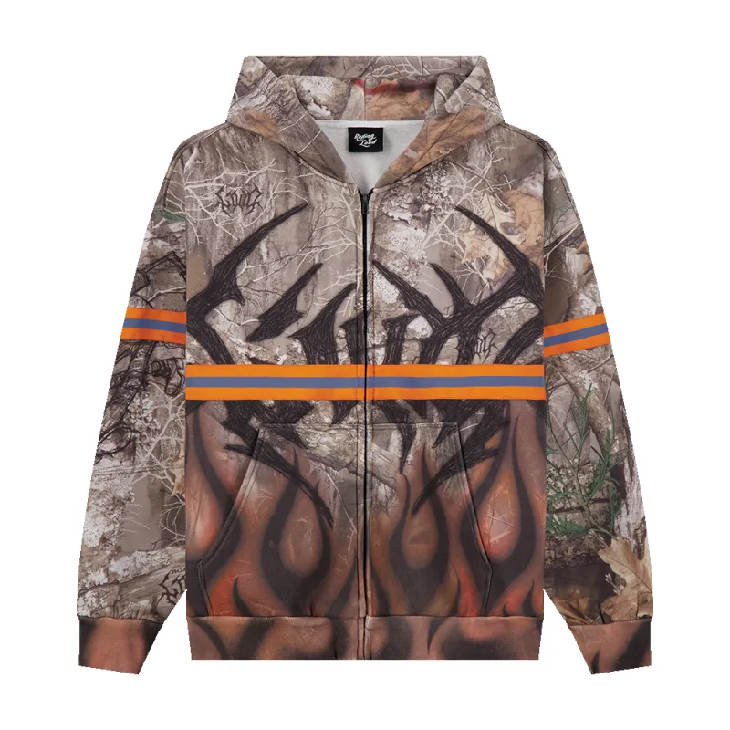 LOUD SAFETY ZIP UP HOODIE made by Rolling Loud Merch