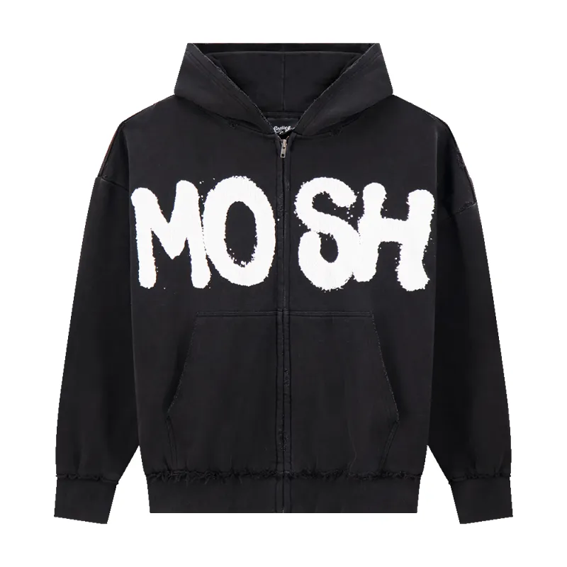 MOSH ZIP UP HOODIE sold by Rolling Loud Merch