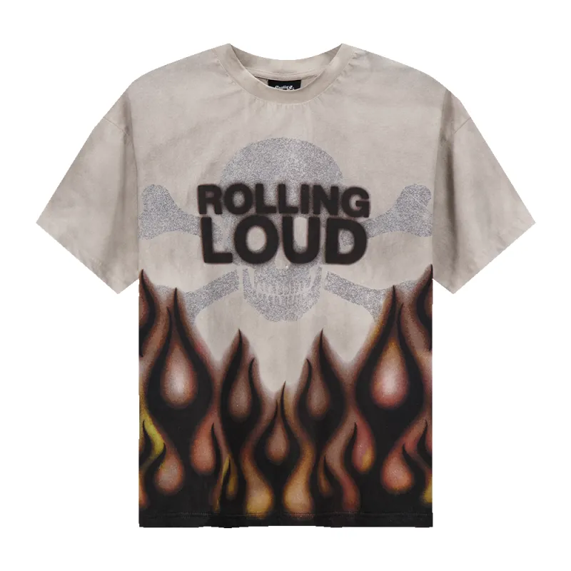 LOUD INFERNO TEE made by Rolling Loud Merch