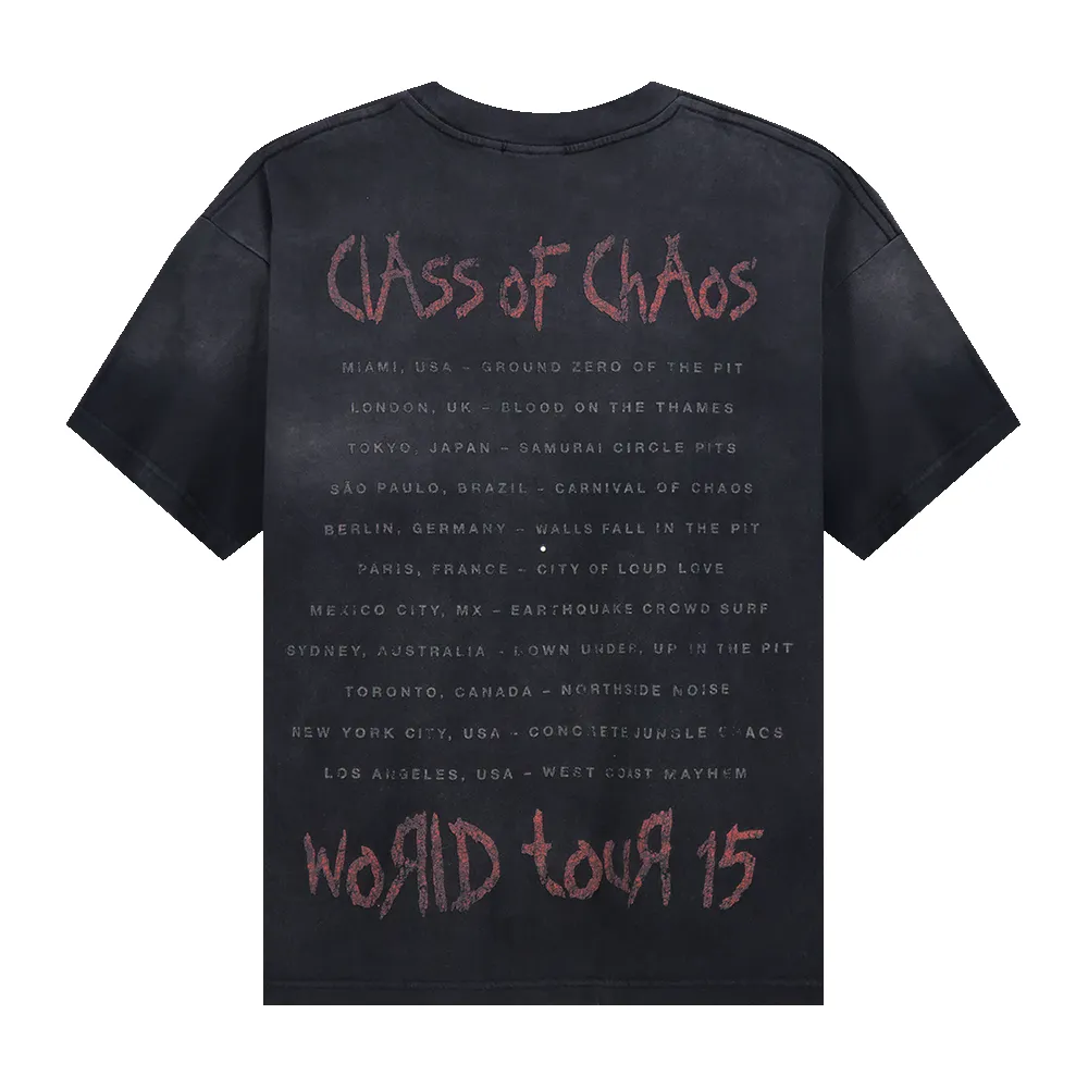 CHAOS WORLD TOUR TEE sold by Rolling Loud Merch product image thumbnail 2