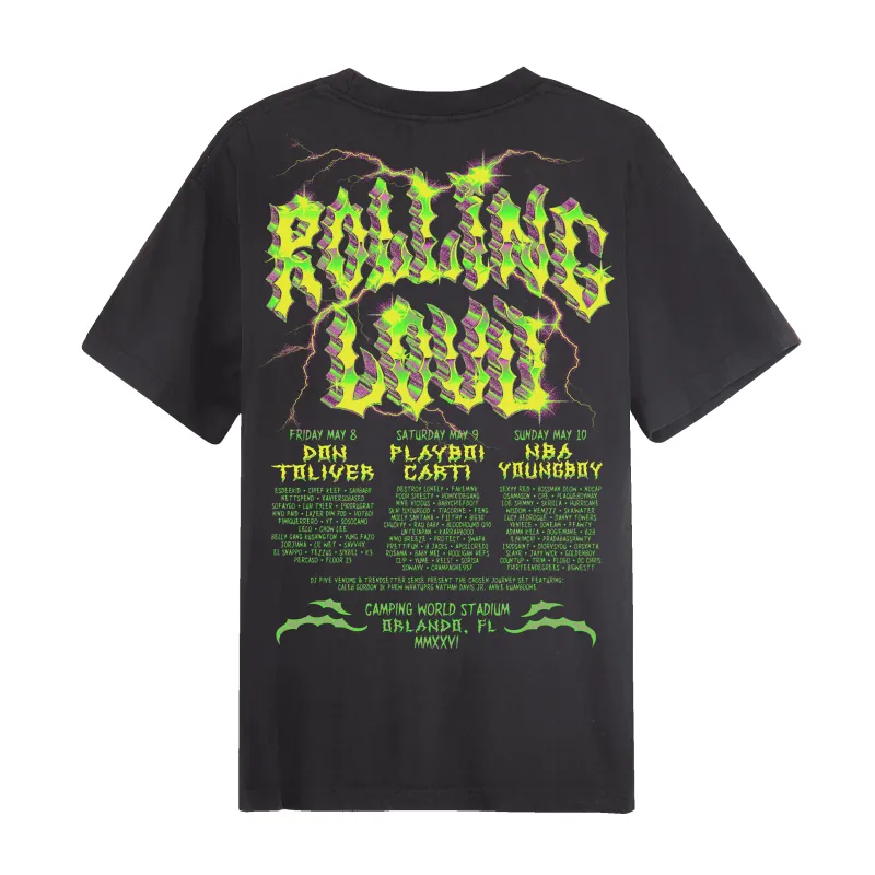 RL 2026 EXCLUSIVE LINE UP TEE sold by Rolling Loud Merch