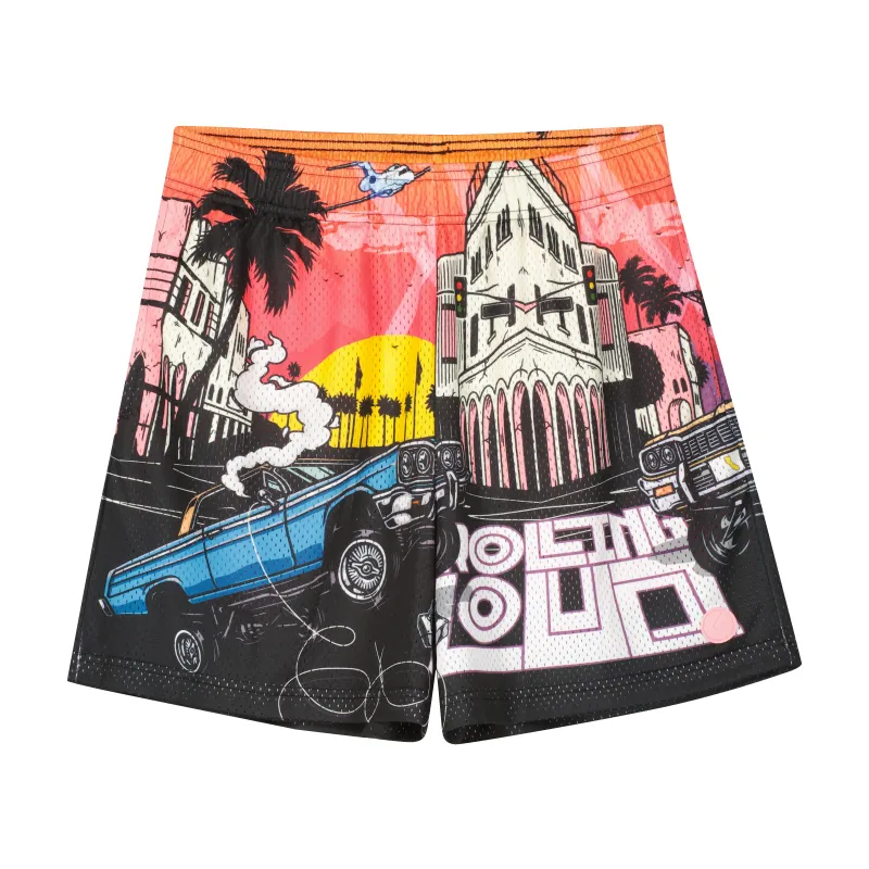 RL x LA Ethika Mens Shorts made by Rolling Loud Merch