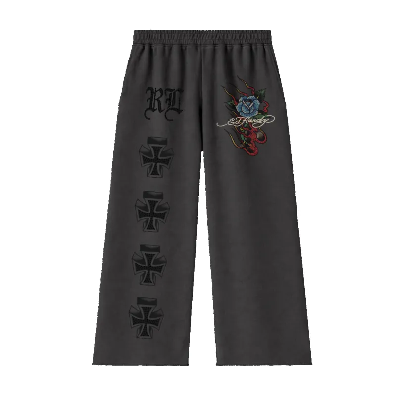 RL X ED HARDY CROSS SWEATPANT made by Ed Hardy