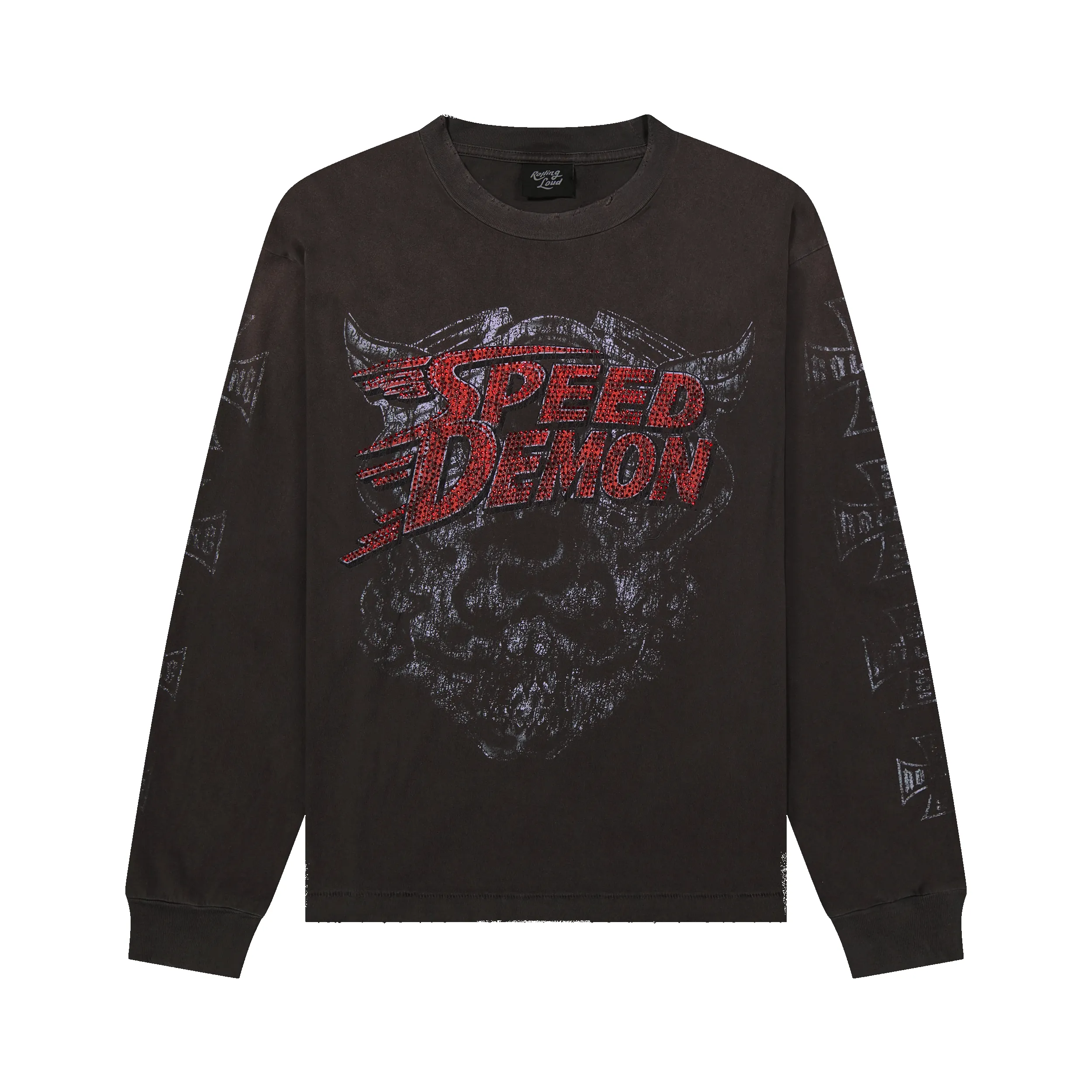 SPEED DEMON LONG SLEEVE TEE sold by Rolling Loud Merch
