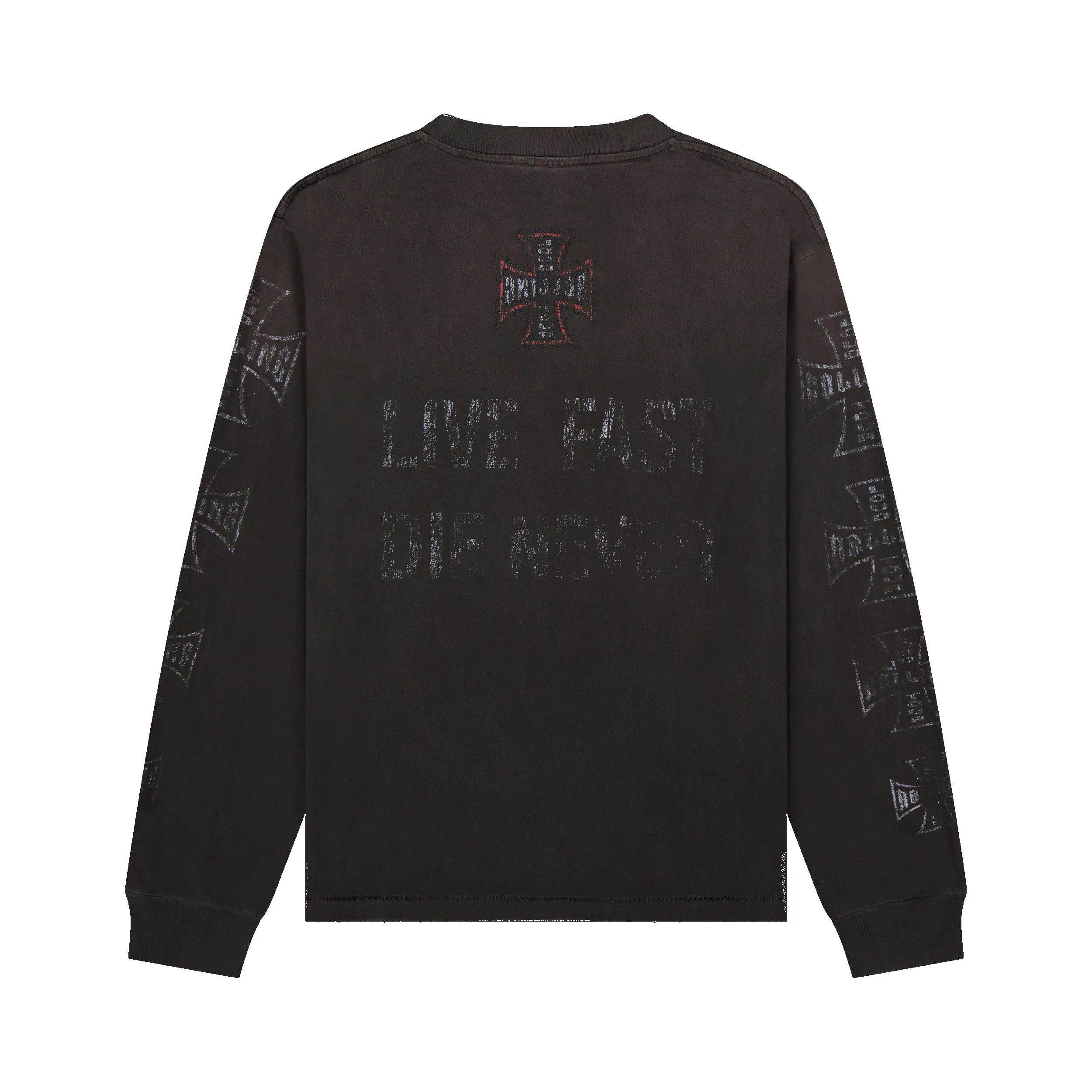 SPEED DEMON LONG SLEEVE TEE sold by Rolling Loud Merch product image thumbnail 2