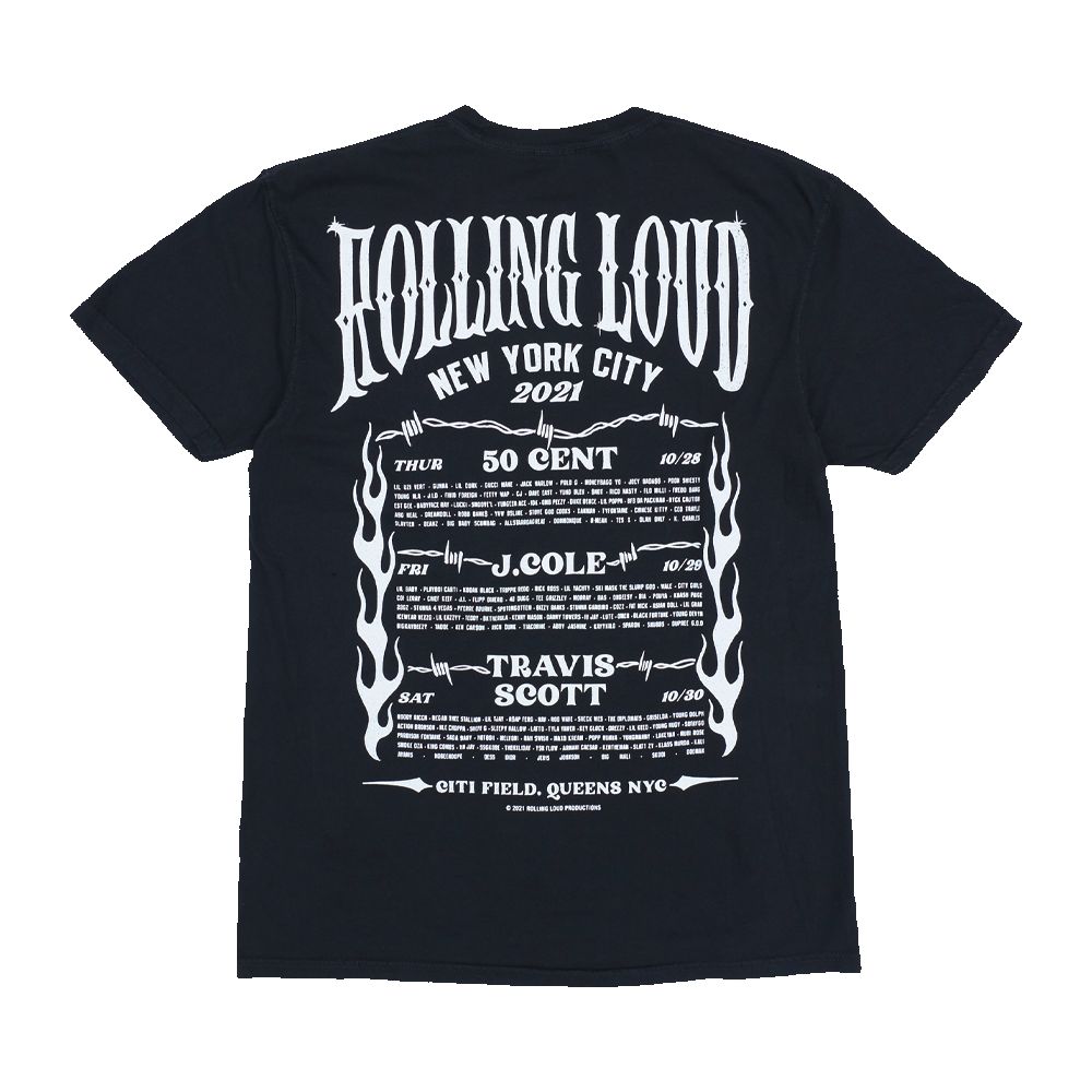 BBS Vintage NYC 2021 Tee sold by Rolling Loud Merch product image thumbnail 2