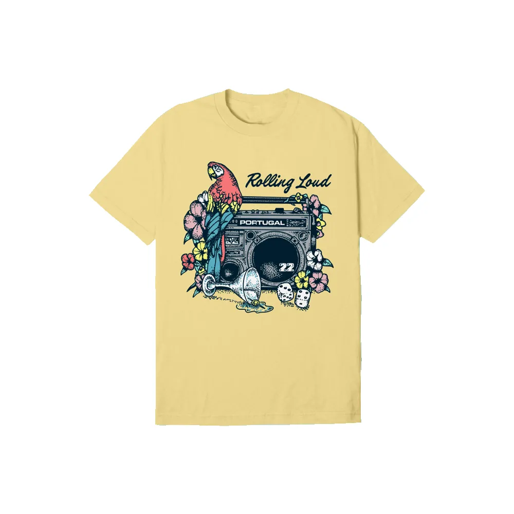 RL Tropic T Shirt Portugal 2022 sold by Rolling Loud Merch