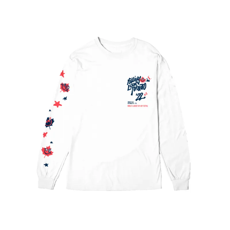 RL Maples Long Sleeve Tee Toronto 22 sold by Rolling Loud Merch