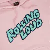 Rolling Loud Pink Puffy Logo Hoodie sold by Rolling Loud Merch