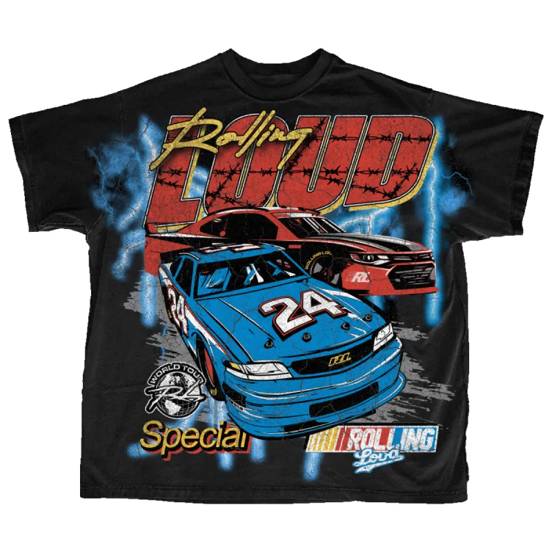 RL WT24 On The Move AOP Tee sold by Rolling Loud Merch