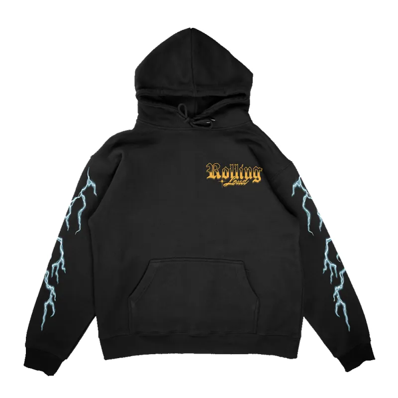 RL Rotterdam 23 Majestic Black Hoodie sold by Rolling Loud Merch