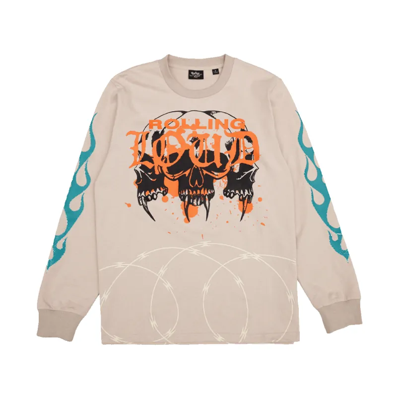 Open The Pit Heavy Long Sleeve Tee sold by Rolling Loud Merch