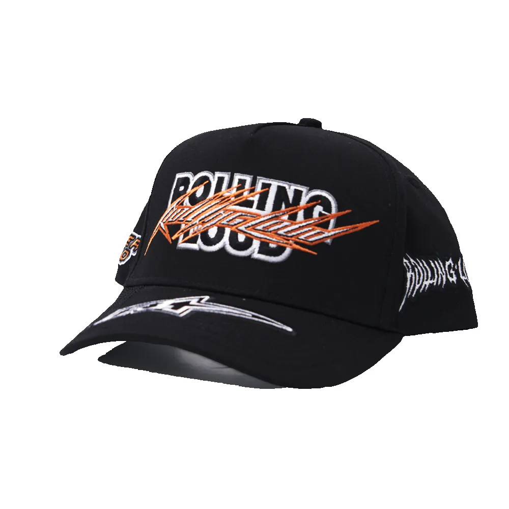 RL Super Moto Black Snapback sold by Rolling Loud Merch
