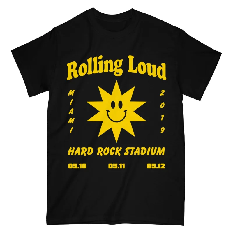 Summer Sun Gold SS Tee sold by Rolling Loud Merch
