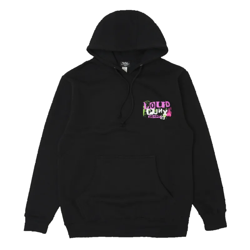 RL Loud Punx Black Hoodie sold by Rolling Loud Merch