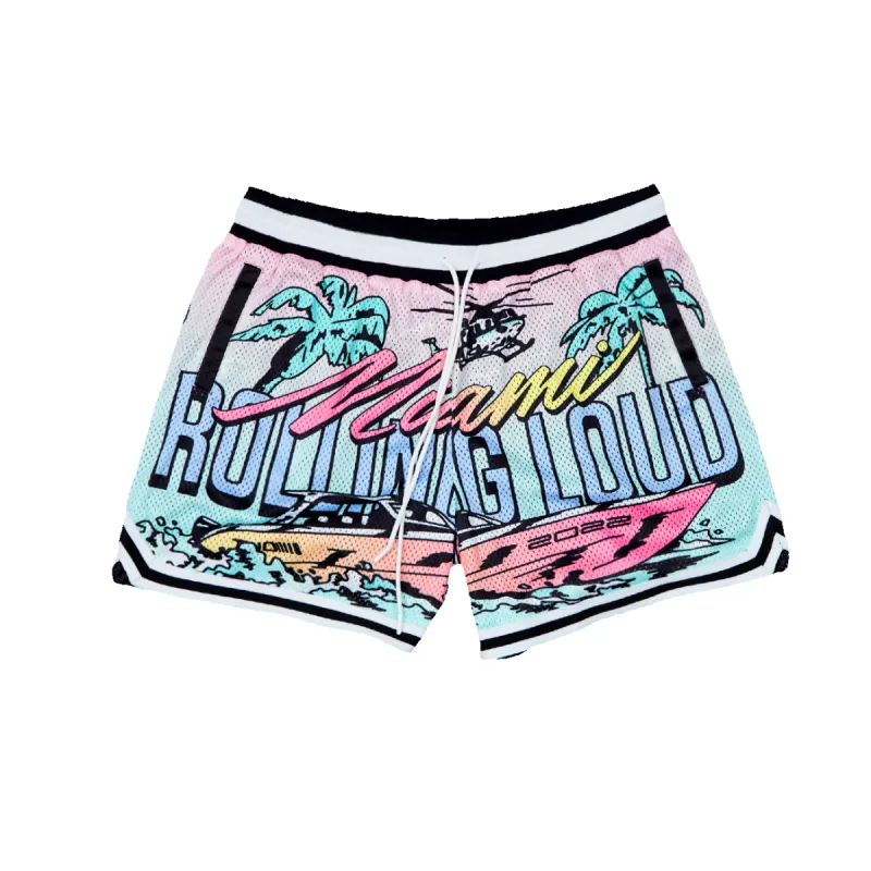 RL Outrun Mesh Shorts Miami sold by Rolling Loud Merch
