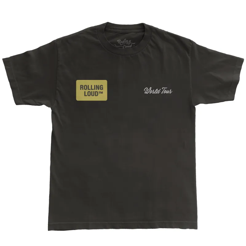 RL Property Of World Tour Pepper Tee sold by Rolling Loud Merch