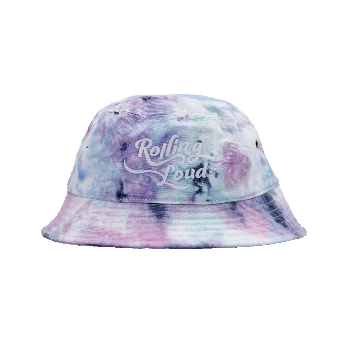 Rolling Loud Tie Dye Bucket Hat Cotton Candy sold by Rolling Loud Merch