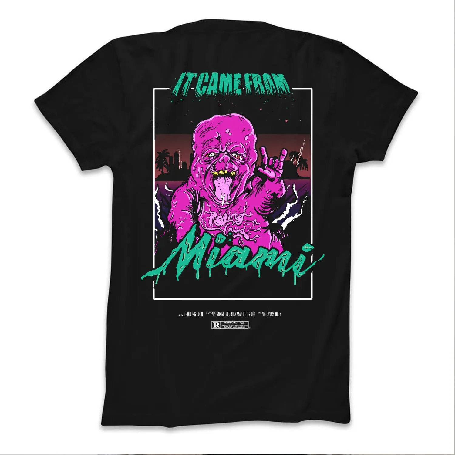 Rolling Loud Miami It Came From Miami Tee sold by Rolling Loud Merch