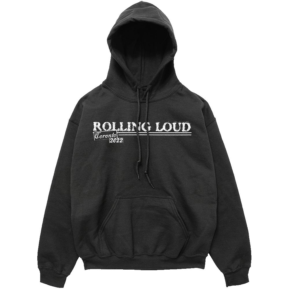 RL Marquee Hoodie Black Toronto 22 sold by Rolling Loud Merch product image thumbnail 2