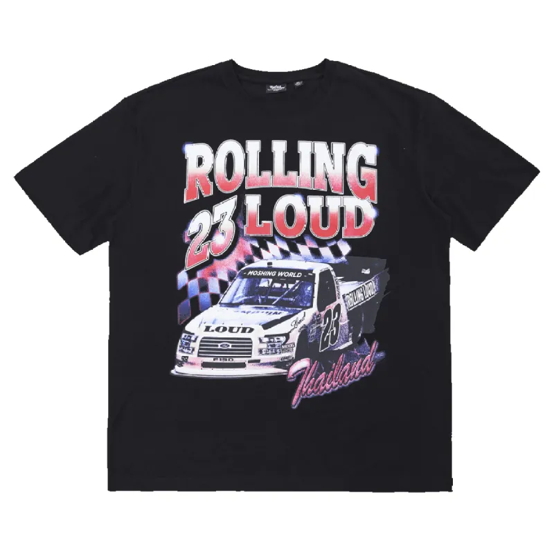 RL Thailand Speedracer Lineup Black Tee sold by Rolling Loud Merch