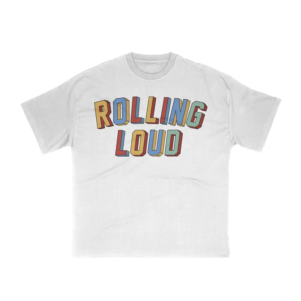 White Portugal 23 Exclusive Line Up Tee sold by Rolling Loud Merch product image thumbnail 2