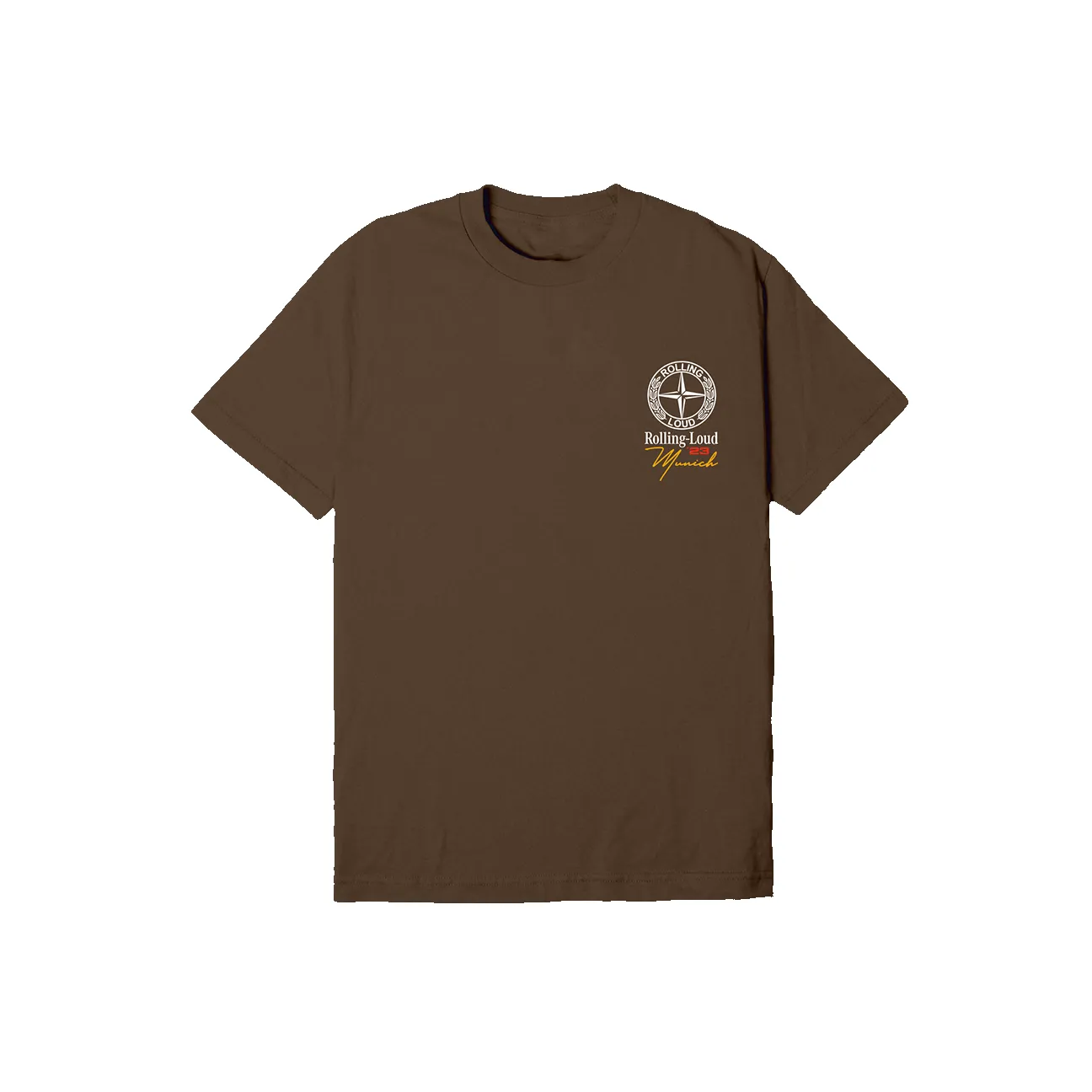 RL Munich 23 High Horse Brown Tee sold by Rolling Loud Merch product image thumbnail 2