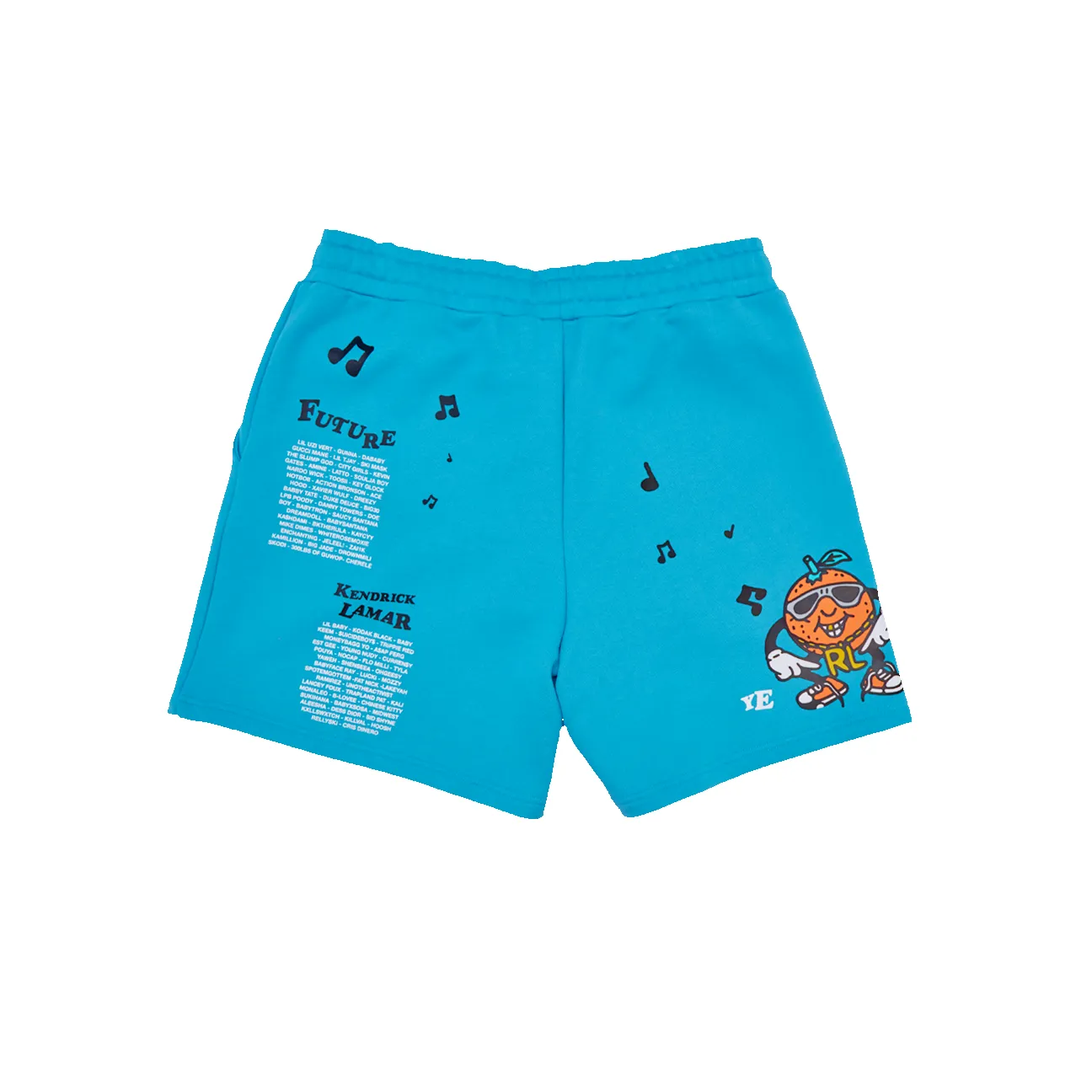 RL Orange Delight Shorts Miami 22' sold by Rolling Loud Merch product image thumbnail 2