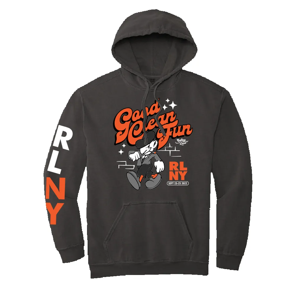 RL GCF Hoodie Black NYC 22 sold by Rolling Loud Merch