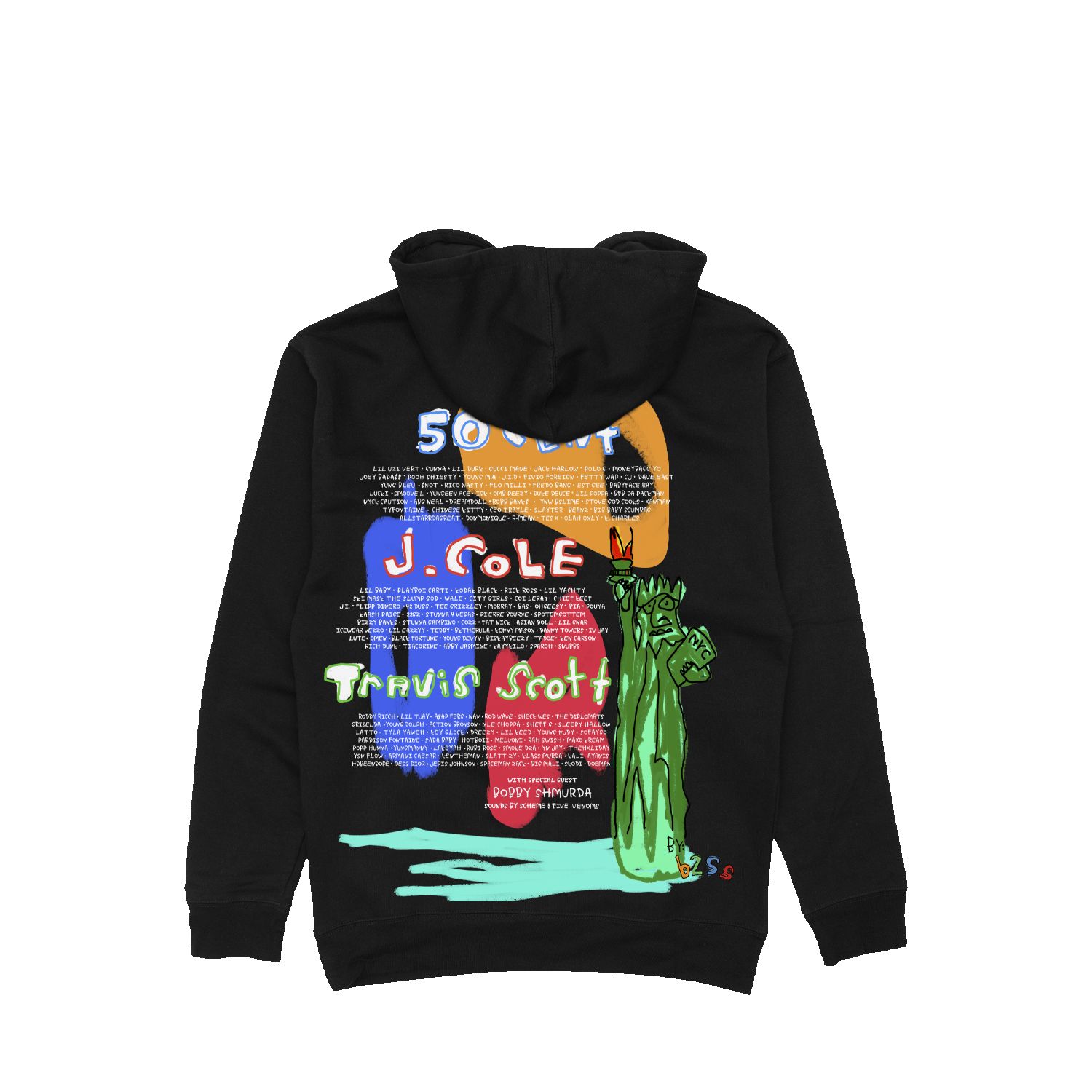 NY Bodega Heavyweight Hooded Sweatshirt NYC 2021 sold by Rolling Loud Merch product image thumbnail 2