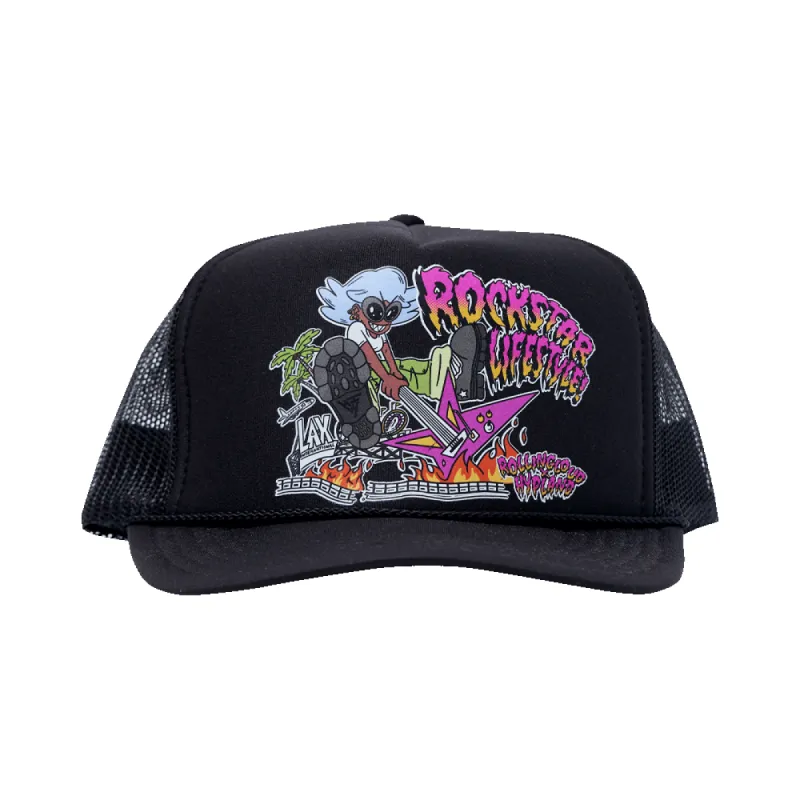 HYP X RL Rockstar Trucker Hat sold by Rolling Loud Merch