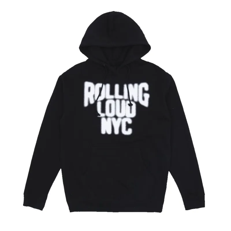 Lennon Black Hooded Sweatshirt NYC 2021 sold by Rolling Loud Merch