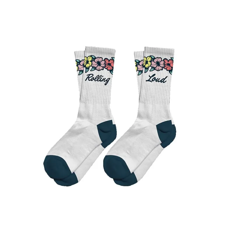 RL Tropic Crew Socks Portugal 2022 sold by Rolling Loud Merch