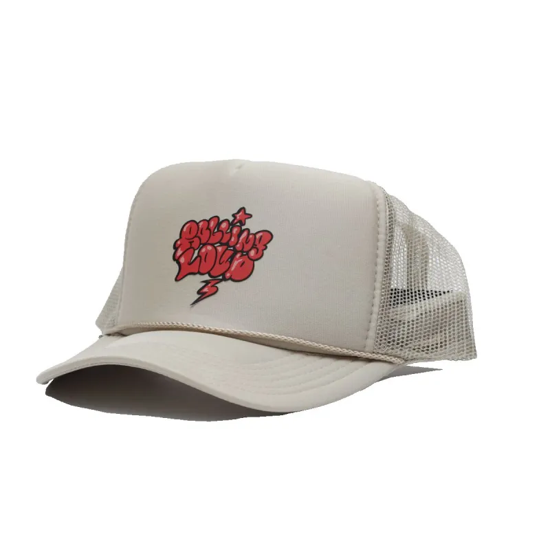 Sketchy Trucker Hat Natural NYC 2021 sold by Rolling Loud Merch