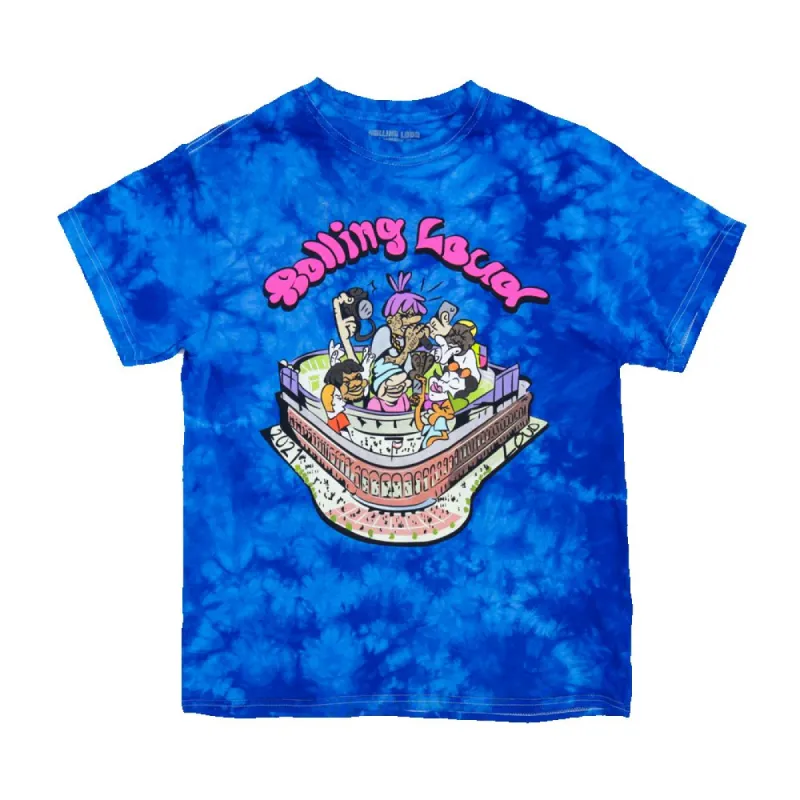 Stadium Tie Dye Tee NYC 2021 sold by Rolling Loud Merch
