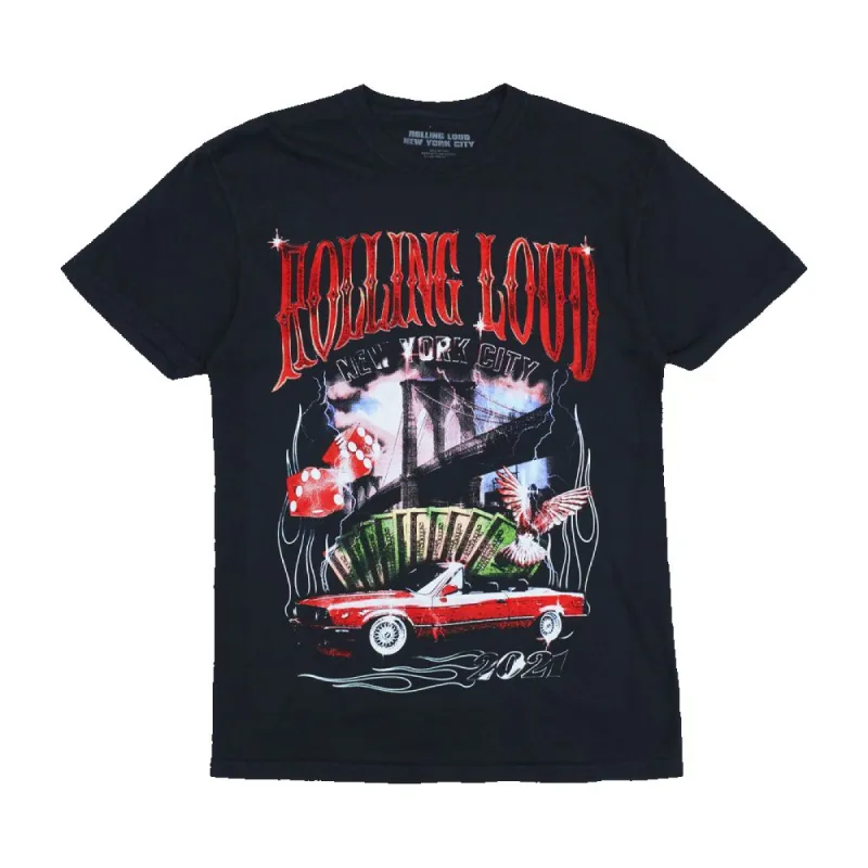 BBS Vintage NYC 2021 Tee sold by Rolling Loud Merch