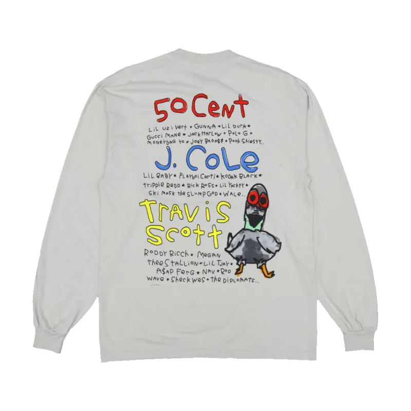 License Plate Long Sleeve NYC 2021 sold by Rolling Loud Merch