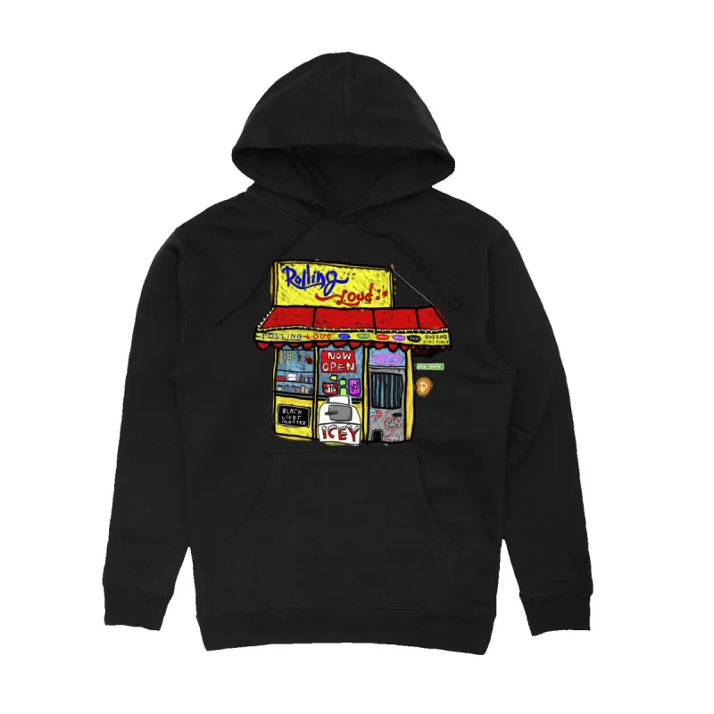 NY Bodega Heavyweight Hooded Sweatshirt NYC 2021 sold by Rolling Loud Merch