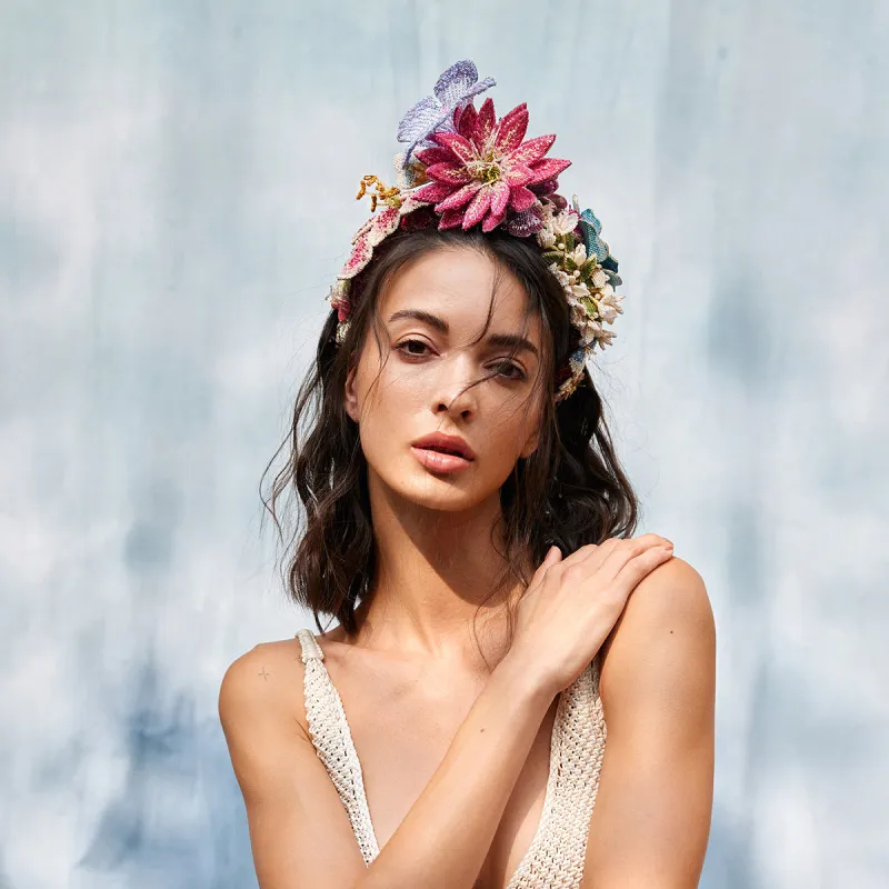 Camille Headband made by Deepa Gurnari