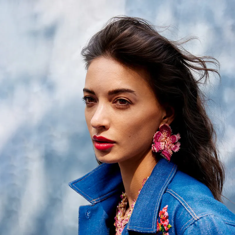 Azealia Earrings made by Deepa Gurnari