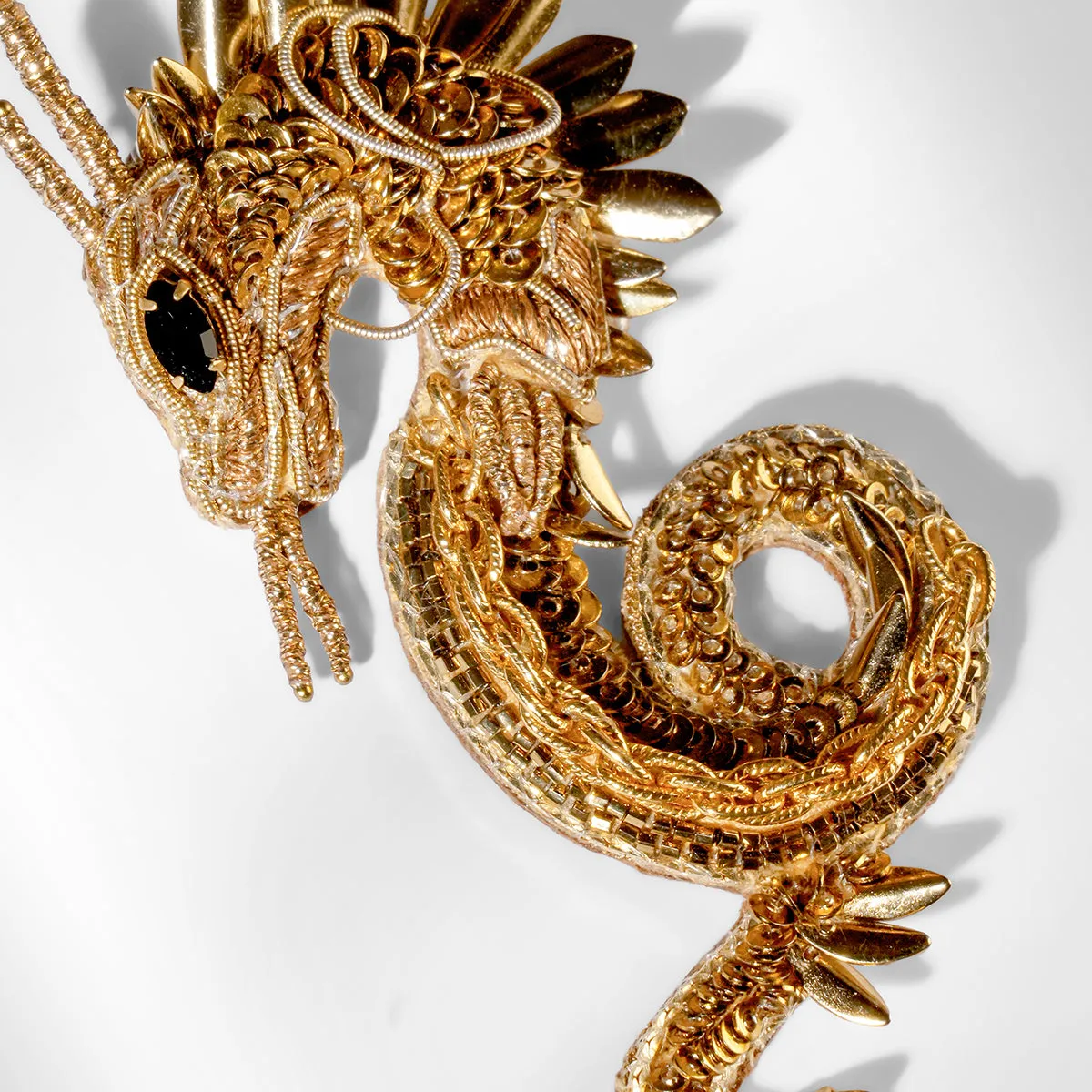 Dragon Brooch sold by Deepa Gurnari product image thumbnail 2