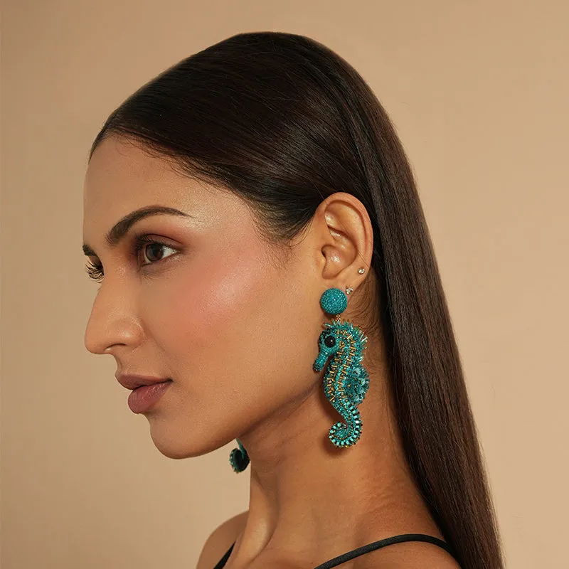 Seapony Earrings sold by Deepa Gurnari
