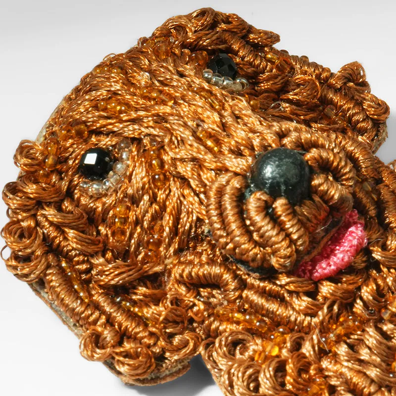 Goldendoodle Brooch sold by Deepa Gurnari product image thumbnail 4