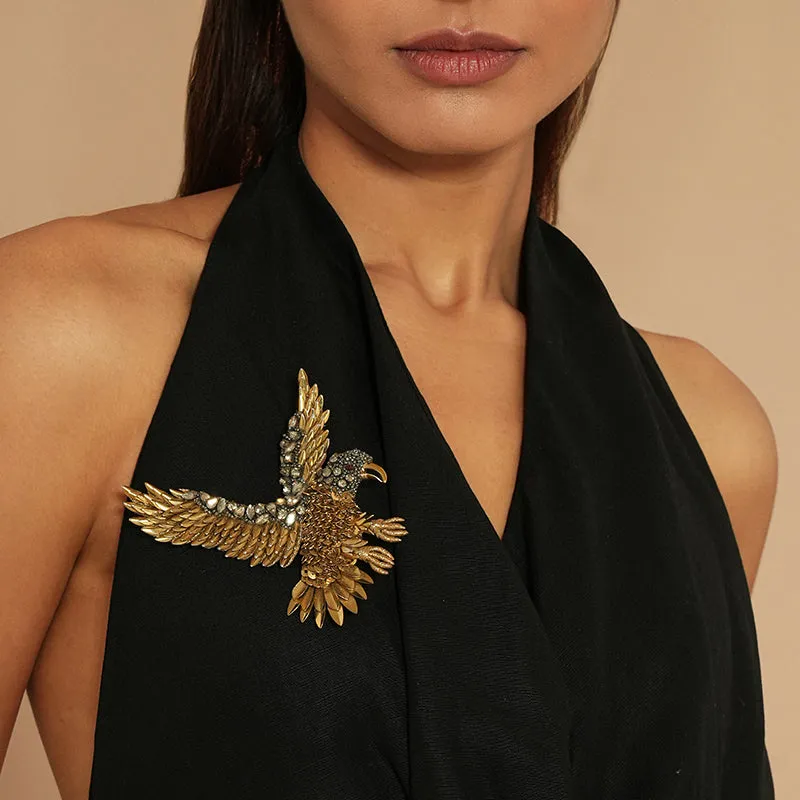 Eagle Brooch made by Bape