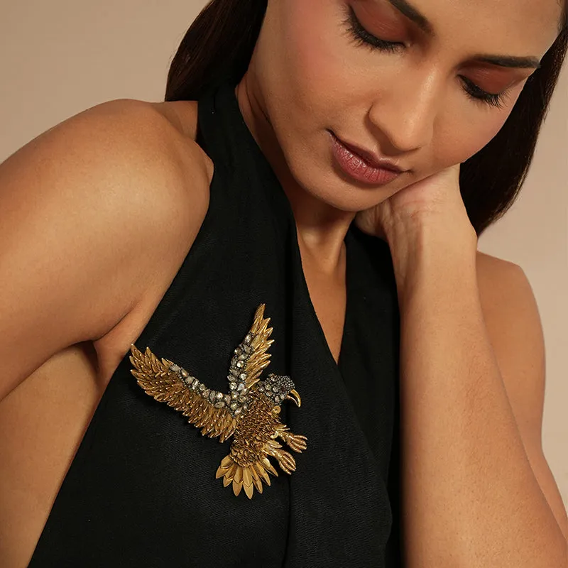 Eagle Brooch sold by Deepa Gurnari product image thumbnail 4