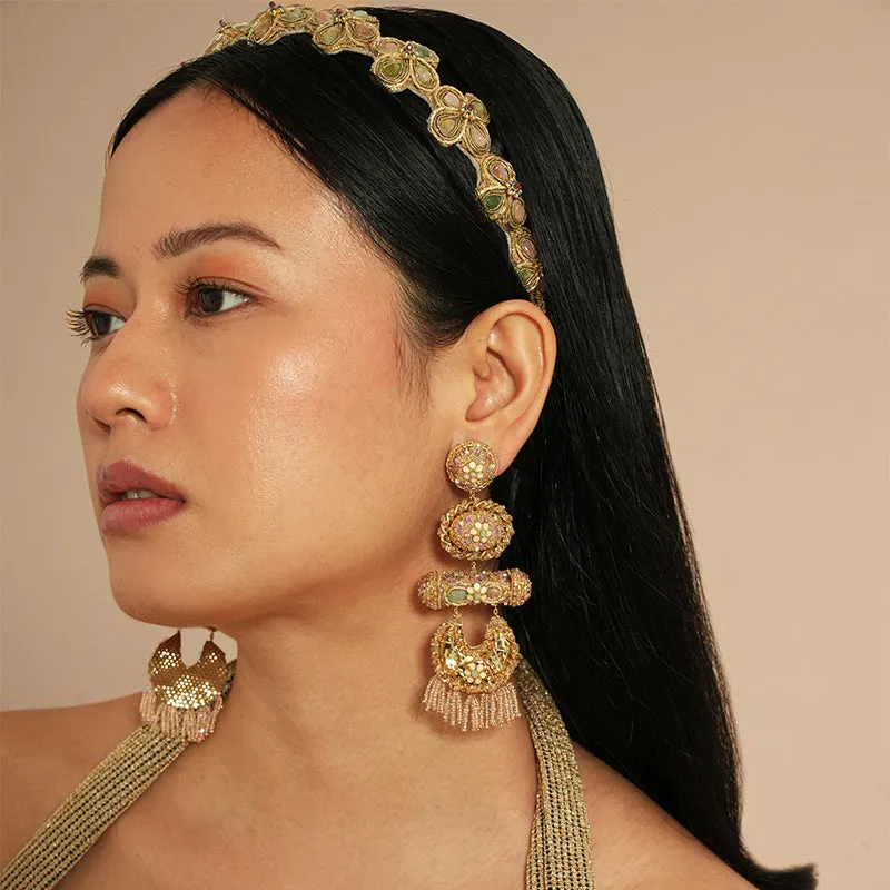Nara Earrings made by Deepa Gurnari